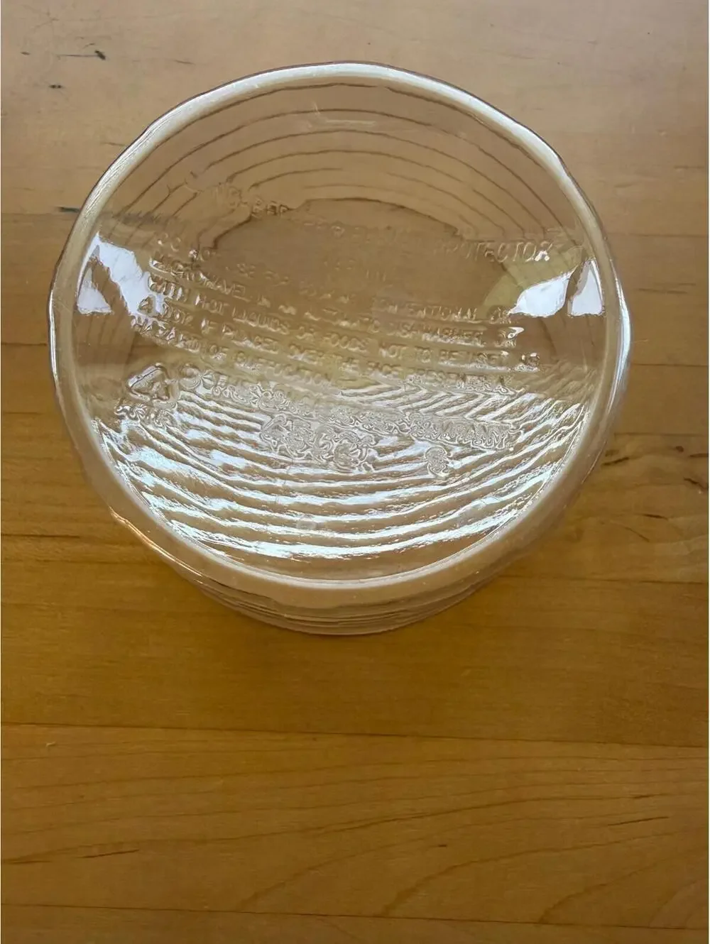 Longaberger Basket Clear Plastic Protector #45021 4.5